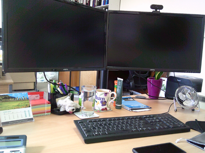 I was thinking about this whole process, I’m still thinking, you know, what does my life consist of? A lot of it consists of looking at two screens. So that was my workspace.
- Mother participant, Bristol