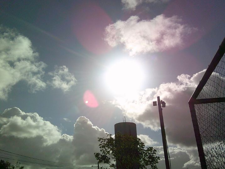 When I took the photo of the sun, I was thinking a lot about mental health, about the days when we feel more mentally sunny or when we feel more cloudy. I wanted to portray mental health and issues related to depression, but in a more subjective way. So, what I envisioned was like a sun with clouds. I think it’s a good symbol of how our minds can be, right?
- Participant, Pelotas