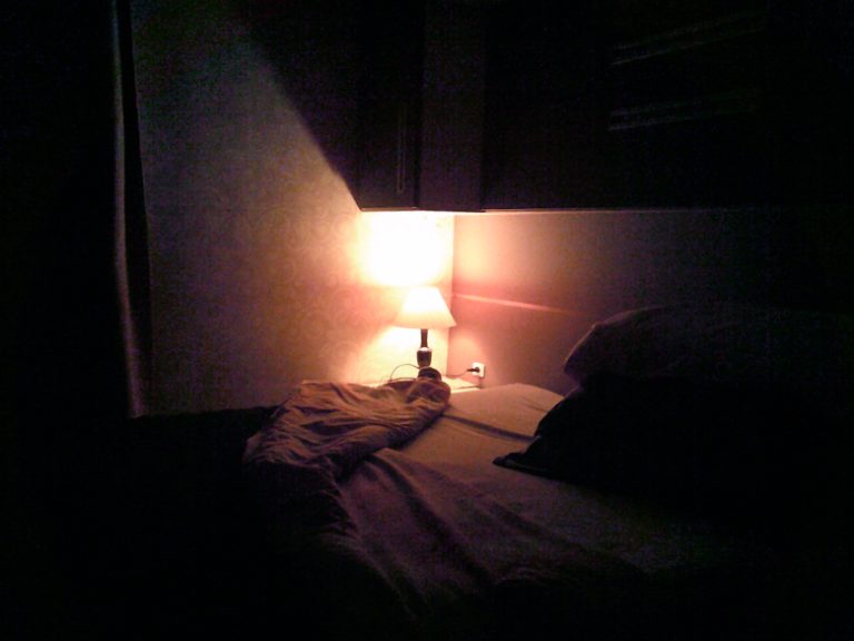 This photo is about the bed, talking about sleep, about how the sleep routine is important, both as a researcher — studying sleep is interesting — and for my personal routine. Sleep is fundamental for me, and at night, I’m always with warm light. That’s important for my comfort.
- Participant, Pelotas