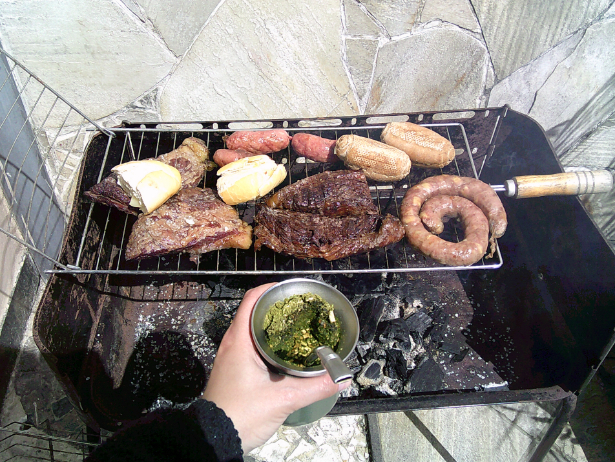 So, this was from a family Sunday. We had a barbecue, chimarrão. We do this often, but on this day my cousins were there.
- Participant, Pelotas